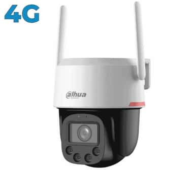 Dahua IP kamera 4MP-PRO 4G LTE – pagrindinis vaizdas, rodantis tvirtą korpusą ir anteną, skirtą