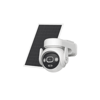 4G + WiFi belaidė stebėjimo kamera Imou AOV PT 4K SA7E-T-8M0T3/FSP008 su 8W saulės baterija – priekinis vaizdas.