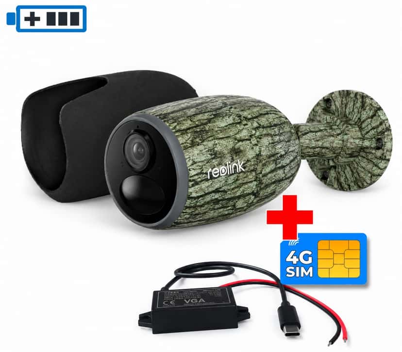Reolink Kamersa su SIM Kortele Reolink Go G330