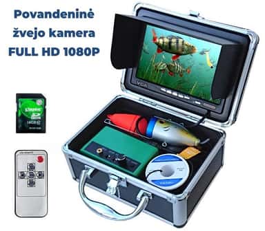 Generic Povandeninė žvejo kamera su IPS monitoriumi 7"