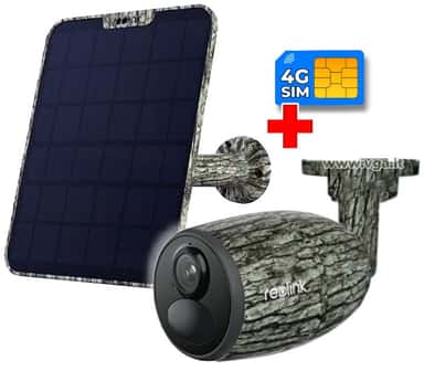 Reolink Go G330 + SIM, saulės kolektorius – pagrindinis 4G kameros komplekto vaizdas, idealus so