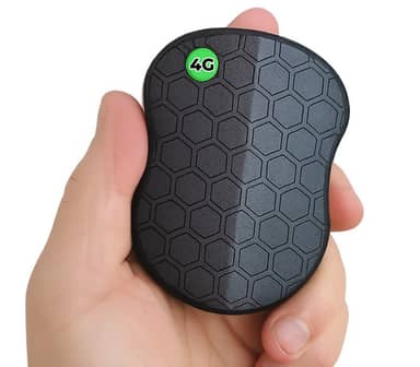 Profesionalus 4G GPS Seklys su SIM kortele – priekinis vaizdas. Galingas magnetinis GPS trekeris
