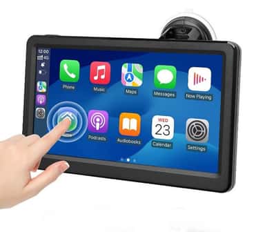 Medija - Car Play - Android Auto: 7 colių automobilio multimedija su belaidžiu CarPlay ir Androi