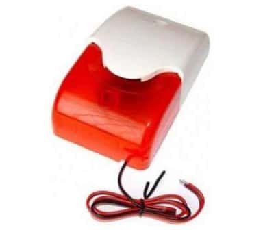 Vidaus sirena – pagrindinis vaizdas. Galinga 105-110dB sirena, tinkanti GSM apsaugos sistemoms.