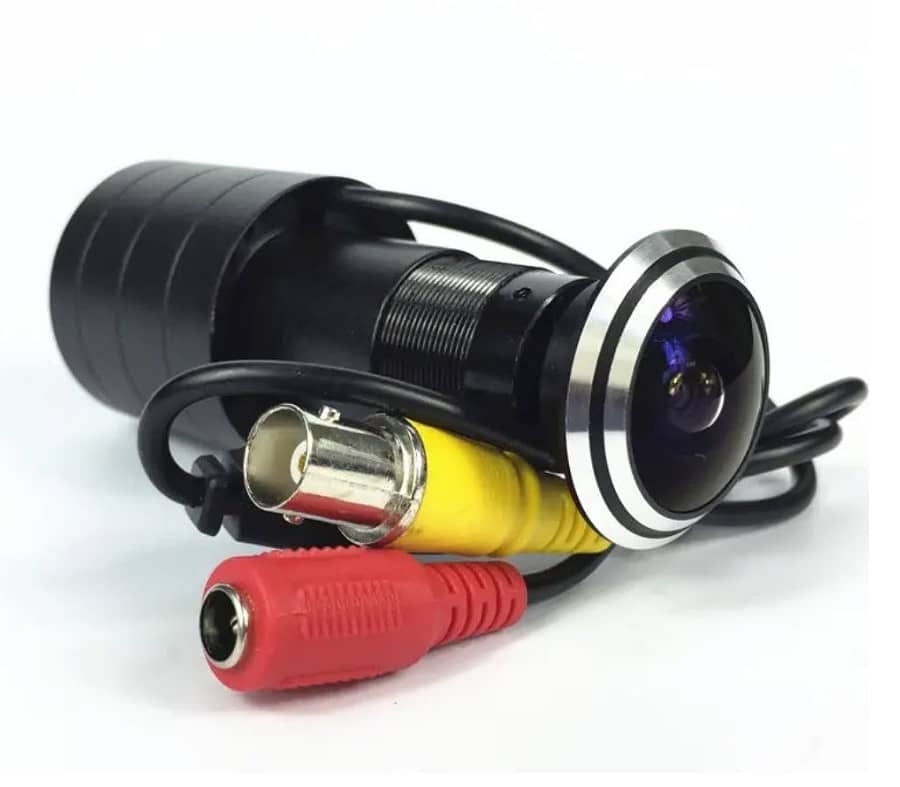 Slapta Kamera Durų Akutėje - 800TVL. su Sony CMOS jutikliu, užtikrinanti spalvotą vaizdą ir diskretišką stebėjimą.
