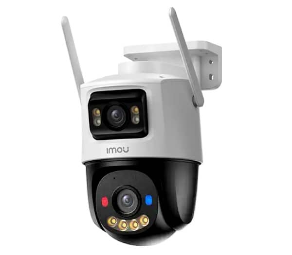 Lauko kamera su dviem objektyvais - Cruiser Dual 2 (10MP) – priekinis vaizdas, demonstruojantis pažangią apsaugą.