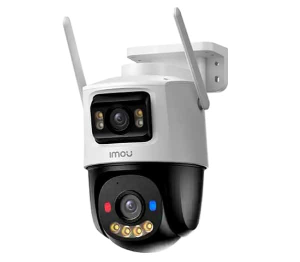 Lauko kamera su dviem objektyvais Cruiser Dual 2 (10MP) – pagrindinis vaizdas, rodantis išmaniąją WiFi stebėjimo sistemą.