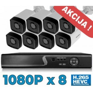 Vaizdo stebėjimo sistema 1080P - 8CH