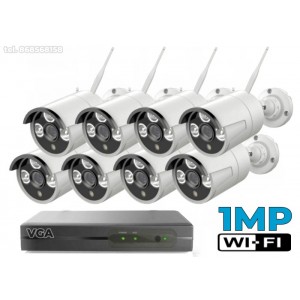 Belaidė vaizdo stebėjimo sistema W1MP8