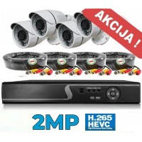 Vaizdo stebėjimo sistema 2MP