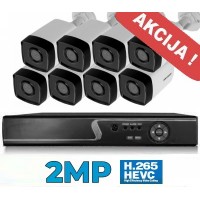 Vaizdo stebėjimo sistema 2MP - 8CH