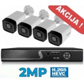 Vaizdo stebėjimo sistema 2MP - 4CH