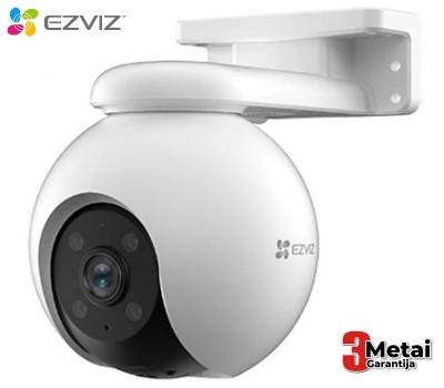 Lauko kamera su objekto aptikimo funkcija - Ezviz 5MP-CSH8 Pro WiFi Kamera